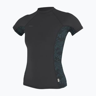 Dámske plavecké tričko O'Neill Hyperfreak Skins Rash Guard tempered steel/shaded island sky