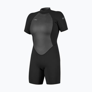 Dámsky plavecký neoprén O'Neill Reactor-2 2mm Back Zip SS Spring IS7 black/black