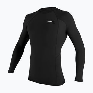 Pánske plavecké tričko longsleeve O'Neill Basic Skins Rash Guard LS black