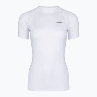 Dámske plavecké tričko O'Neill Basic Skins Rash Guard SS white