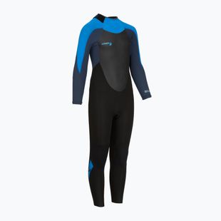 Detský plavecký neoprén O'Neill Youth Epic 4/3 mm Back Zip Full black/slate/bali blue