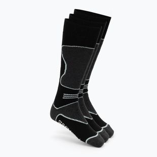 Dámske lyžiarske ponožky Surfanic Pro Tech Plus 3Pk Sock black
