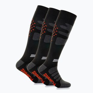 Lyžiarske ponožky Surfanic Pro Tech Plus 3 pack orange