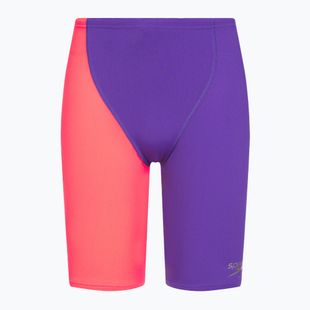 Detské plavky Speedo Endurance+ High Waist Jammer purple/red