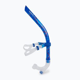 Šnorchel Speedo Centre bllue flame/pool blue/fluo tangerine