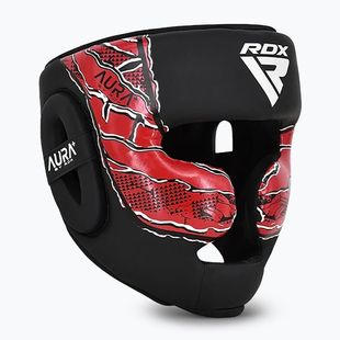 Boxerská prilba RDX New Aura F17 Head black/red