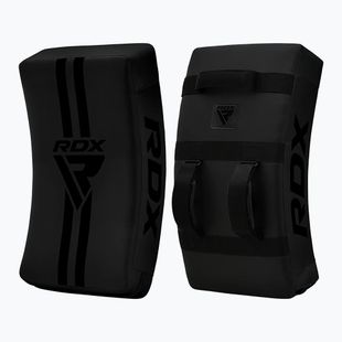 Tréningová lapa RDX Armpad Gel Kick Shield Full Black/Black Heavy