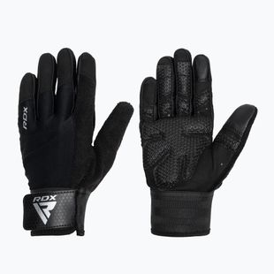 Trekkingové rukavice RDX W1F Full Finger black