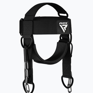 Postroj na krk na vzpieranie RDX H2 Neck Harness For Weight Lifting black