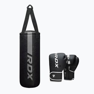 Boxovacie vrece RDX F6 Junior Punch Bag + Boxing Gloves matte silver