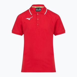 Detské tričko Mizuno Polo red/white