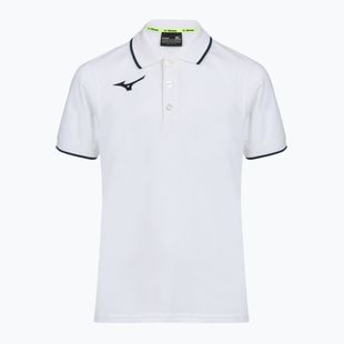 Detské tričko Mizuno Polo white/navy