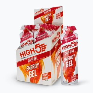 Energetický gél HIGH5 Energy Caffeine 40 g faspberry