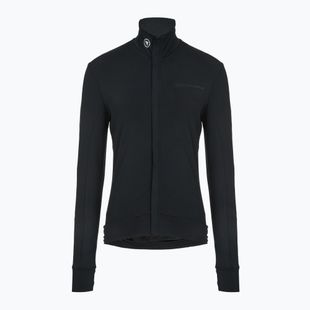 Dámske cyklistické tričko s dlhým rukávom Endura Xtract Roubaix black