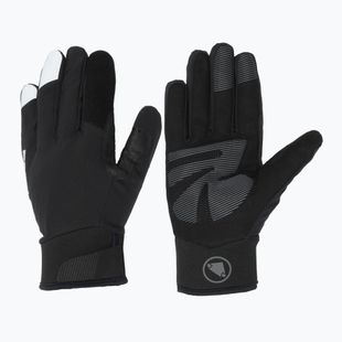 Pánske cyklistické rukavice Endura Strike black