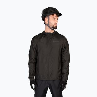 Pánska cyklistická bunda Endura Hummvee Windshell black