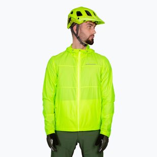 Pánska cyklistická bunda Endura Hummvee Windshell hi-viz yellow