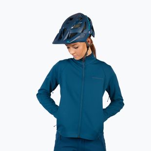 Dámska cyklistická bunda Endura SingleTrack Softshell blueberry