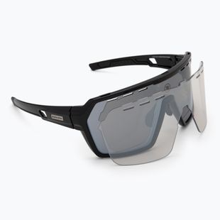 Slnečné okuliare Endura Singletrack black/platinum revo smoke/clear silver flash mirror
