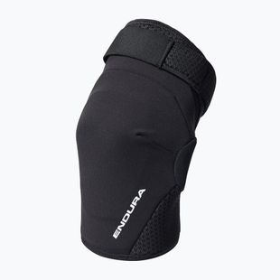 Detské cyklistické chrániče kolien Endura Singletrack Youth Knee Pads black