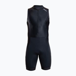 Pánska triatlonová kombinéza ZONE3 Activate+ Sleeveless Trisuit black