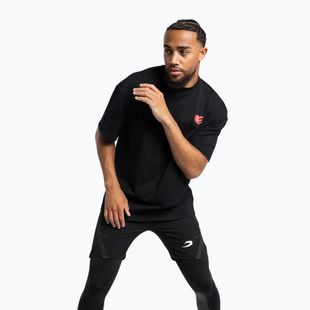 Pánske tričko Boxraw Boxing is Love Oversized Black