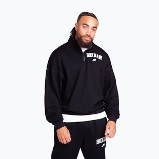 Pánska mikina BOXRAW East Street 1/4 Zip black