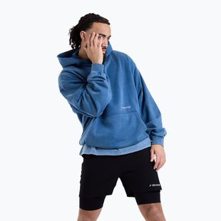 Pánska mikina BOXRAW Sparring Club Oversized Hoodie washed baby blue