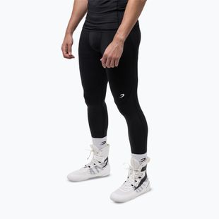 Pánske tréningové legíny BOXRAW Saddler Compression black