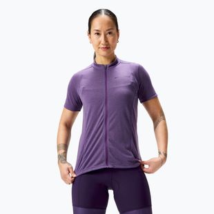 Dámsky cyklistický dres Endura Loop Zipped heather