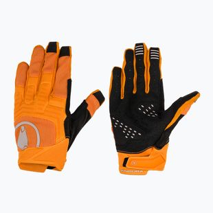 Pánske cyklistické rukavice Endura Singletrack II end orange