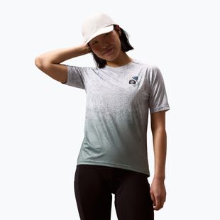 Dámsky cyklistický dres Endura Singletrack Print W aero blue