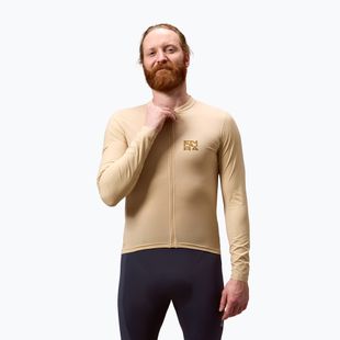 Pánske cyklistické tričko longsleeve Endura Alltrack Ride sand