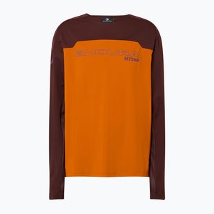 Detský cyklistický dres longsleeve Endura MT500 Burner end orange