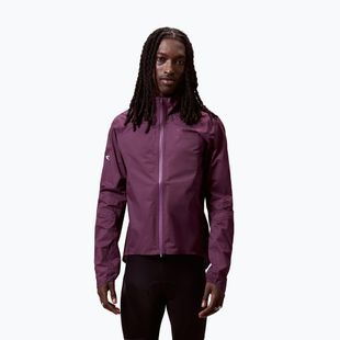 Pánska cyklistická bunda Endura Alltrack Race Cape black cherry
