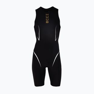 Pánske jednodielne plavky HUUB TC Performance black/gold