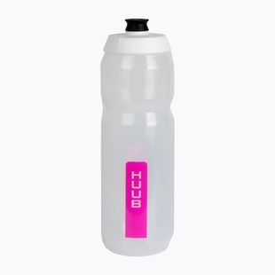Fľaša na bicykel HUUB Water Bottle 750 ml clear pink