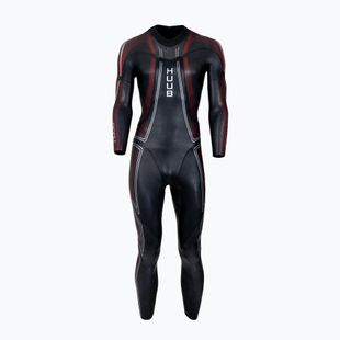 Pánsky triatlonový neoprén HUUB Aerious III 3:5 black/red