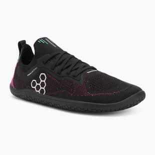 Dámske barefoot topánky Vivobarefoot Primus Lite Knit obsidian/ vibrant pink