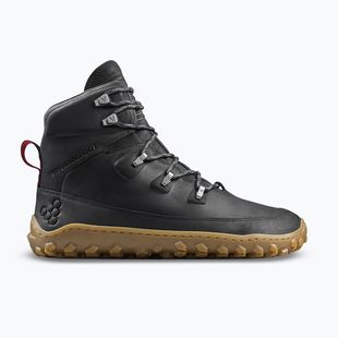Pánske barefoot topánky Vivobarefoot Tracker Leather obsidian