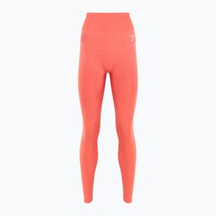 Dámske tréningové legíny Gymshark Vital Seamless oranžová / marl
