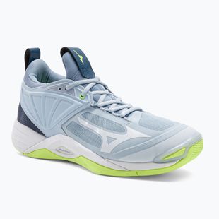 Pánska volejbalová obuv Mizuno Wave Momentum 2 heather/white/neo lime