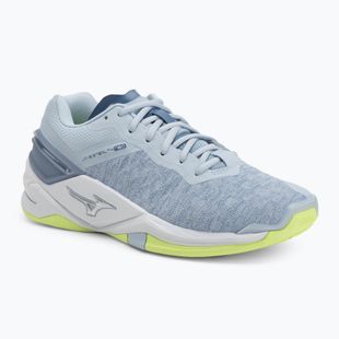 Dámske hádzanárske topánky Mizuno Wave Stealth Neo heather/white/neo lime