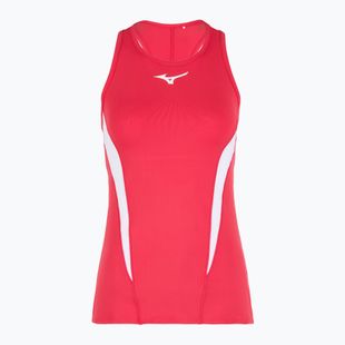 Dámske tenisové tričko Mizuno Printed Tank W opera red