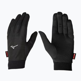 Bežecké rukavice Mizuno Wind Guard black