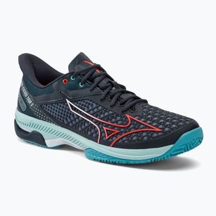 Pánska tenisová obuv Mizuno Wave Exceed Tour 5 CC collegiate blue/soleil/tanager turquoise
