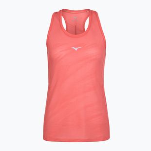 Dámske bežecké tielko Mizuno Aero Tank sunkissed coral