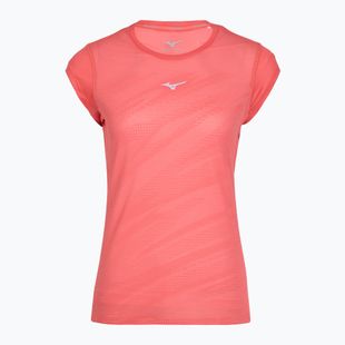 Dámske bežecké tričko Mizuno Aero Tee sunkissed coral