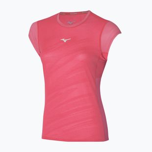 Dámske bežecké tričko Mizuno Aero Tee sunkissed coral