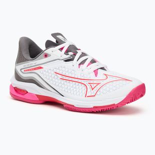 Dámska tenisová obuv Mizuno Wave Exceed Tour 6 CC white/radiant red/quiet shade